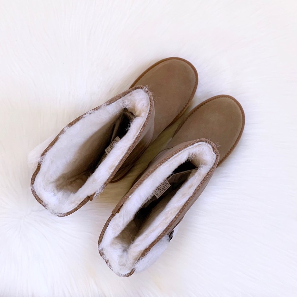 UGG Chestnut Suede Klea Boots - Picture 2 of 8